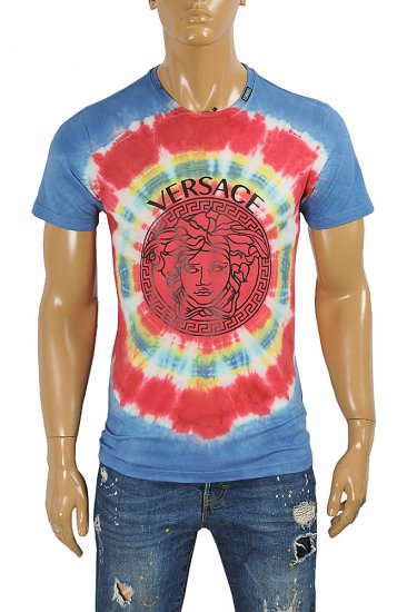 VERSACE men's t-shirt with front medusa print 118 - Click Image to Close