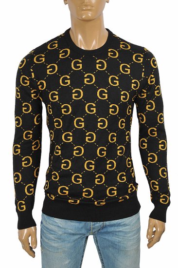 GUCCI men GG knitted sweater 115 - Click Image to Close
