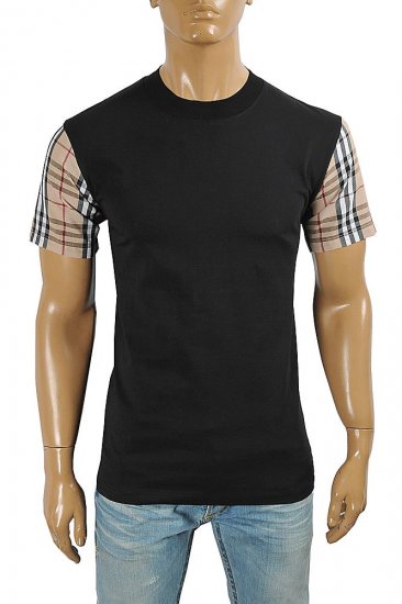 BURBERRY Men's Cotton T-Shirt 297 - Click Image to Close