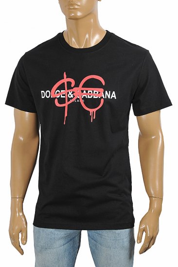 DOLCE & GABBANA DG Print T-Shirt 274 - Click Image to Close