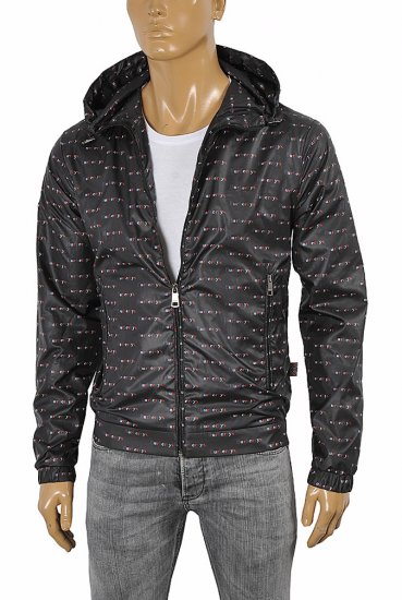 BURBERRY men's zip up hooded jacket 51 - Click Image to Close