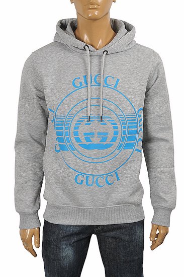 GUCCI front print hooded sweatshirt 118 - Click Image to Close
