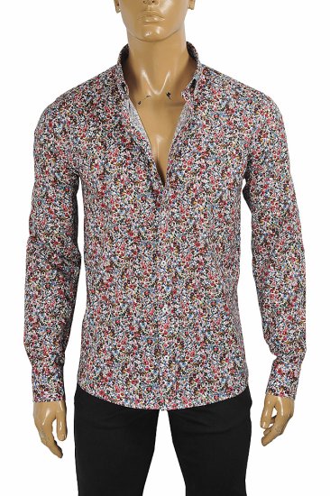 GUCCI Men's Liberty floral shirt 412 - Click Image to Close
