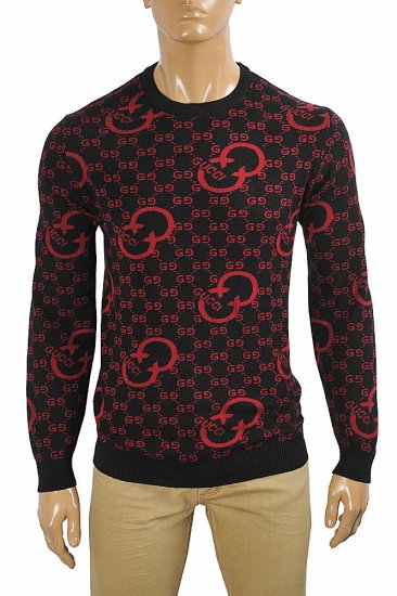 GUCCI men GG knitted sweater 119 - Click Image to Close