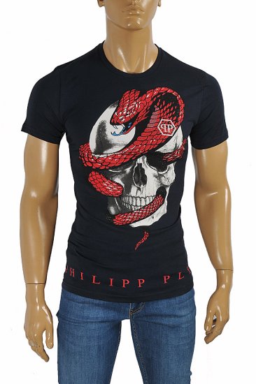 PHILIPP PLEIN Cotton T-shirt #1 - Click Image to Close