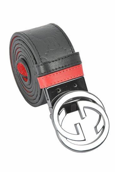 GUCCI GG men's reversible leather belt 64 - Click Image to Close
