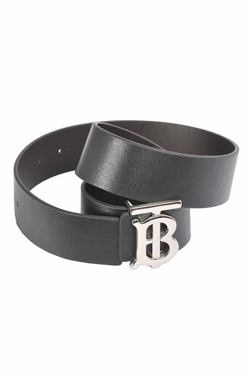 BURBERRY men's leather belt 60 - Click Image to Close