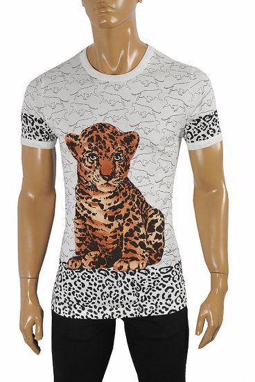 DOLCE & GABBANA T-Shirt with leopard print #253 - Click Image to Close