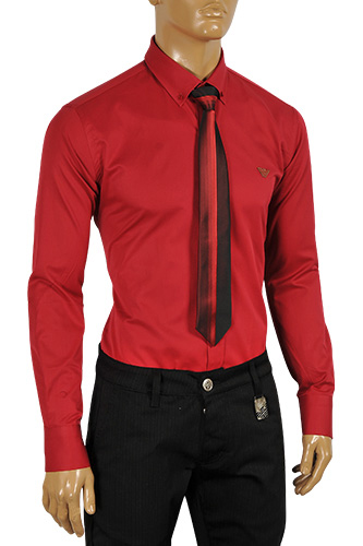 ARMANI JEANS Men's Dress Shirt #221 - Click Image to Close
