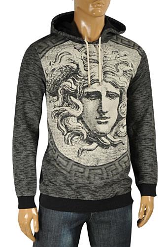 VERSACE Warm Knit Hooded Sweater #24 - Click Image to Close