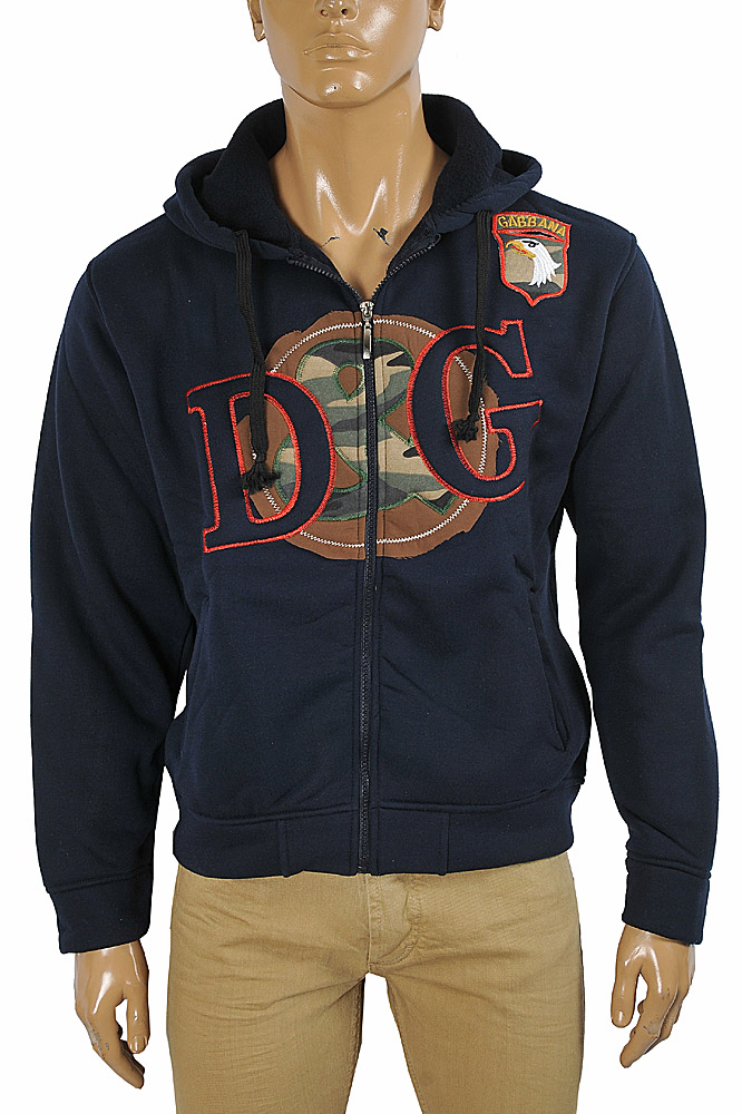 DOLCE & GABBANA cotton hooded jacket 438 - Click Image to Close