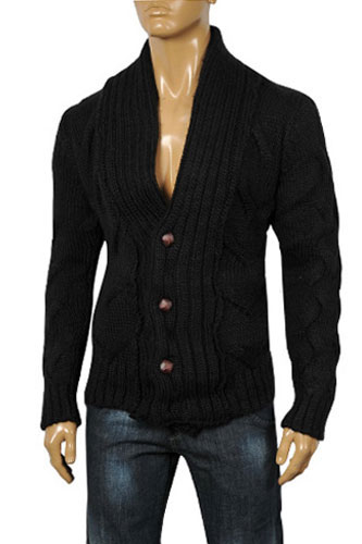 PRADA Men's Knit Warm Jacket #29 - Click Image to Close