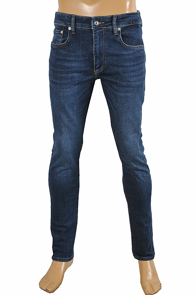 DOLCE & GABBANA Men Slim Fit Jeans In Blue 189 - Click Image to Close