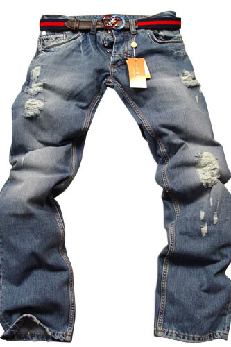GUCCI Mens Jeans With Belt #37 - Click Image to Close