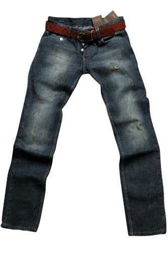 GUCCI Men's Jeans With Belt #69 - Click Image to Close