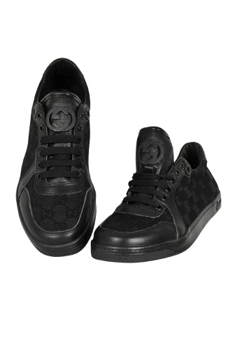 GUCCI Men's Leather Sneaker Shoes #263 - Click Image to Close