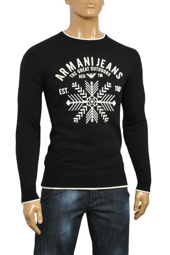 ARMANI JEANS Men's Knitted Sweater #135 - Click Image to Close