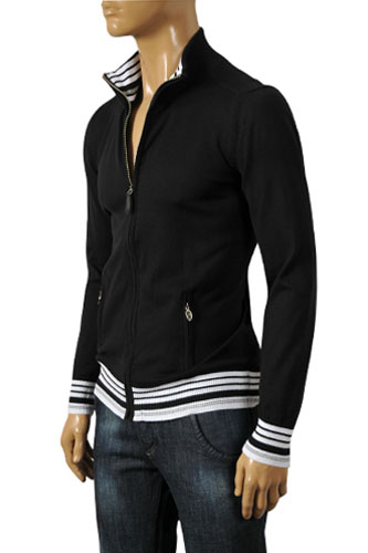 ARMANI JEANS Men's Zip Up Sweater #148 - Click Image to Close