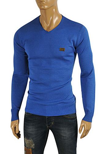 DOLCE & GABBANA Men's Knit Fitted Sweater #240 - Click Image to Close