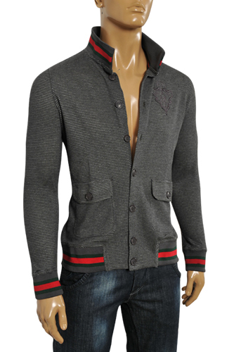 GUCCI Men's Button Up Sweater #67 - Click Image to Close