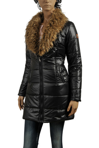 DOLCE & GABBANA Ladies' Long Warm Jacket With Fur #392 - Click Image to Close