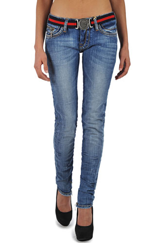 GUCCI Ladies' Jeans With Belt #88 - Click Image to Close