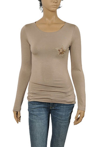 GUCCI Ladies Long Sleeve Top #199 - Click Image to Close