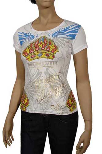 CHRISTIAN AUDIGIER Multi Print Lady's Top #71 - Click Image to Close