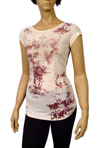 GUCCI Ladies Open Back Short Sleeve Top #27 - Click Image to Close