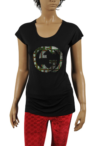 GUCCI Ladies' Short Sleeve Top/Tunic #165 - Click Image to Close