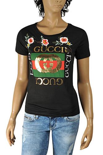 GUCCI Women's Fashion Short Sleeve Top #196 - Click Image to Close
