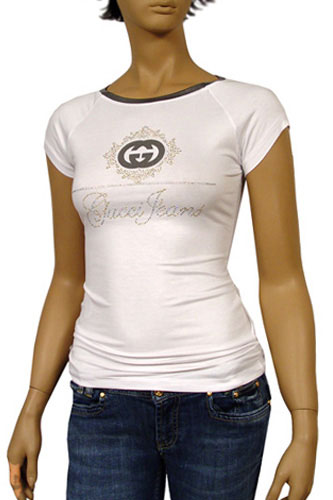 GUCCI Ladies Short Sleeve Tee #37 - Click Image to Close
