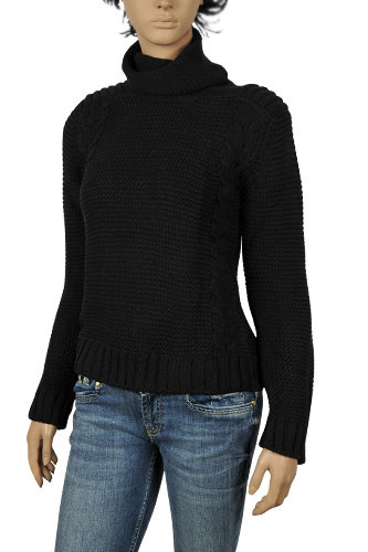 DOLCE & GABBANA Ladies Turtle Neck Knitted Sweater #196 - Click Image to Close