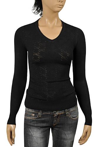 GUCCI Knit Ladies' Fitted Sweater #85 - Click Image to Close