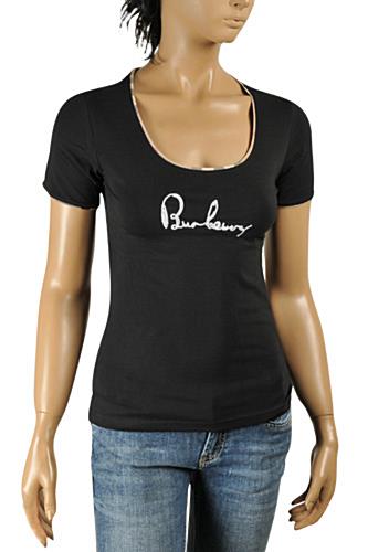 BURBERRY Ladies Short Sleeve Top #216 - Click Image to Close