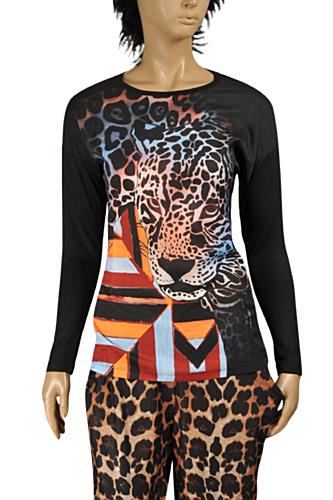 JUST CAVALLI Ladies' Long Sleeve Top #356 - Click Image to Close