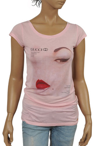 GUCCI Ladies Short Sleeve Top #143 - Click Image to Close