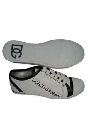 DOLCE & GABBANA Men Leather Sneaker Shoes #81