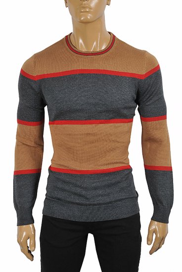 BURBERRY Men's Round Neck Knitted Sweater 293 - Click Image to Close