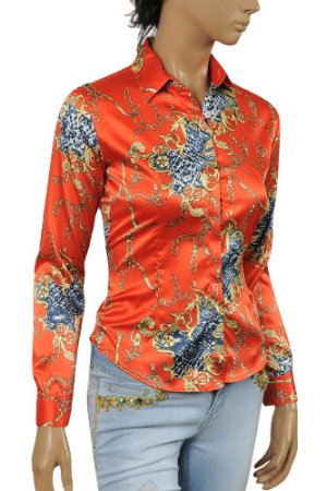 GUCCI Ladies'Button Up Dress Shirt #297