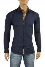ROBERTO CAVALLI Slim Fit Men's Dress Shirt #365