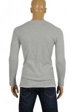 EMPORIO ARMANI Men's Cotton Long Sleeve Shirt #214
