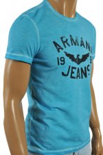ARMANI JEANS Men's Crewneck Short Sleeve Tee #82