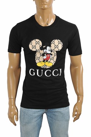 GUCCI Men's T-shirt With Mickey Mouse Print 309