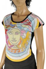 VERSACE Women's Fashion Short Sleeve Tee #102
