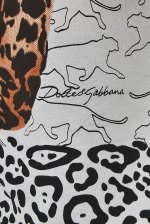 DOLCE & GABBANA T-Shirt with leopard print #253