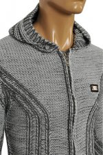 DOLCE & GABBANA Men's Knitted Hooded Jacket #381