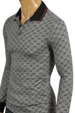 GUCCI Men's Long Sleeve Polo Shirt #308
