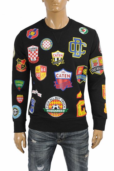 DSQUARED Men's sweatshirt with print 7 - Click Image to Close