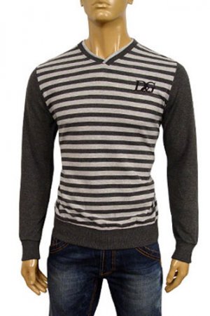 DOLCE & GABBANA Mens V-Neck Sweater #171